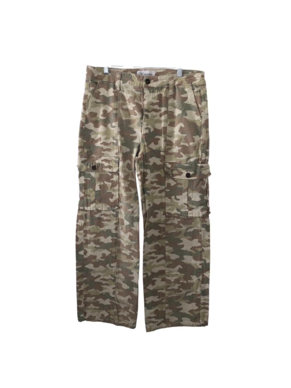 Camo REgeneration Celebrity Pink Pants Mid Rise Straight Leg Juniors Size 11/30